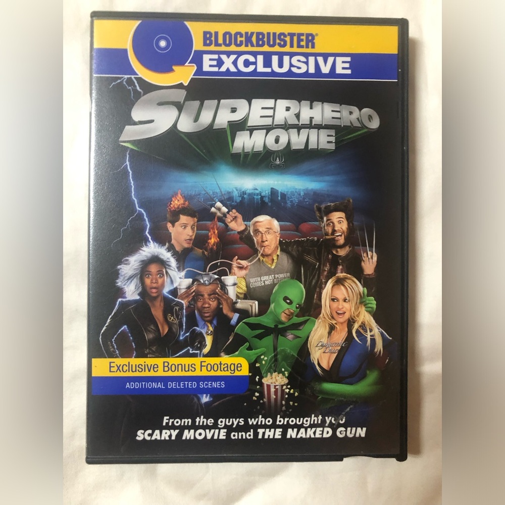 SUPER HERO DVD MOVIE